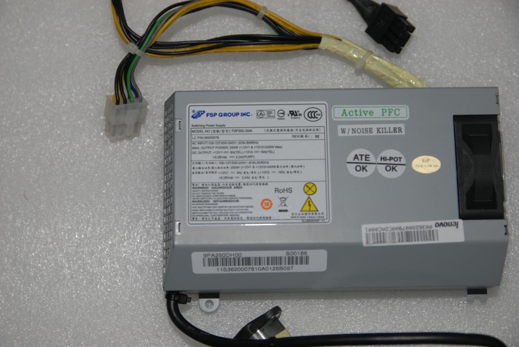 Lenovo 36200078 Power Supply Fsp250-20Ai Es5.0