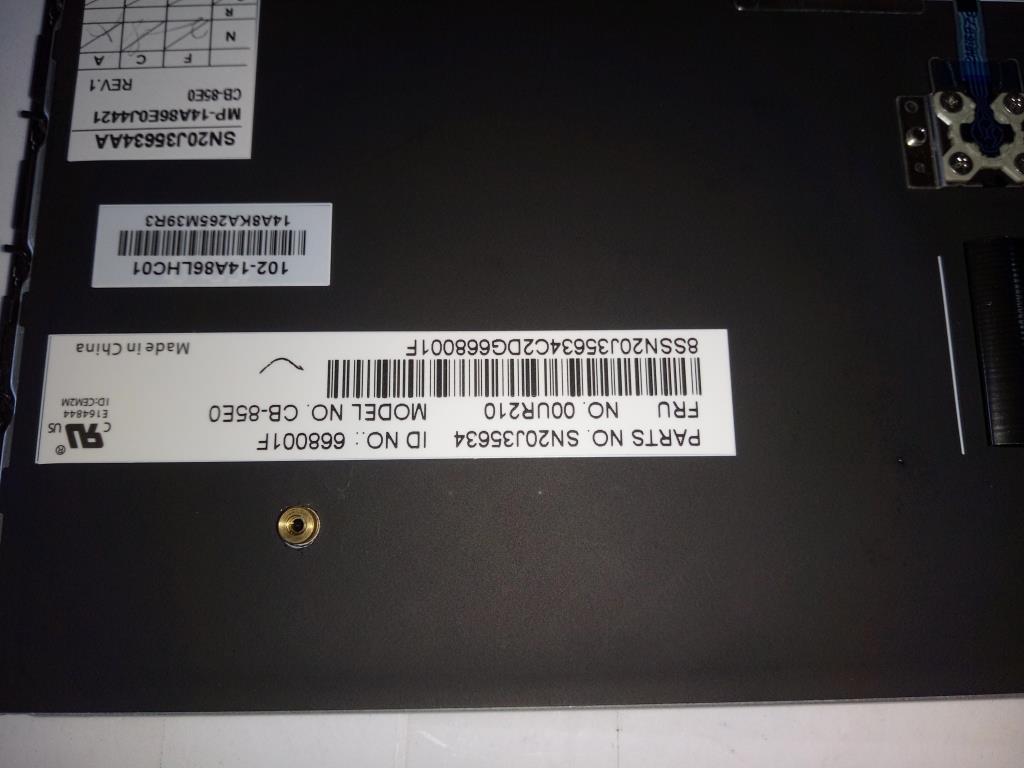 Lenovo Nbkyb Carling Kbd,Es,Cny - 00UR210