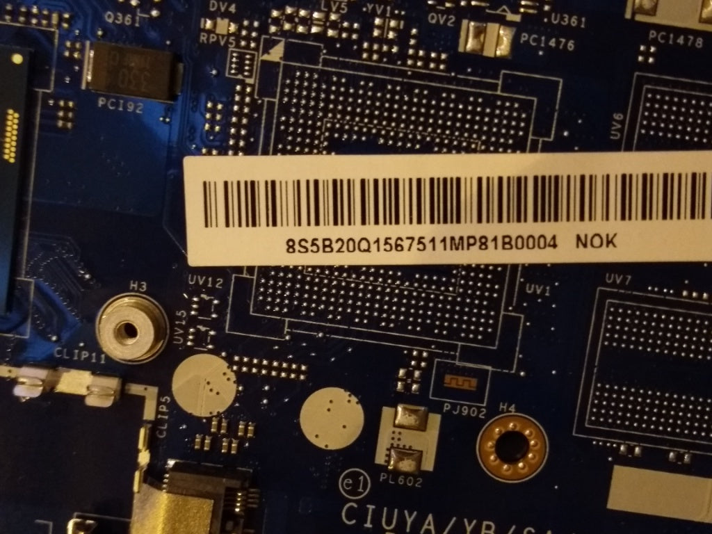 Lenovo Mb C 81Bl Nok I58250U Umanfpbl - 5B20Q15675