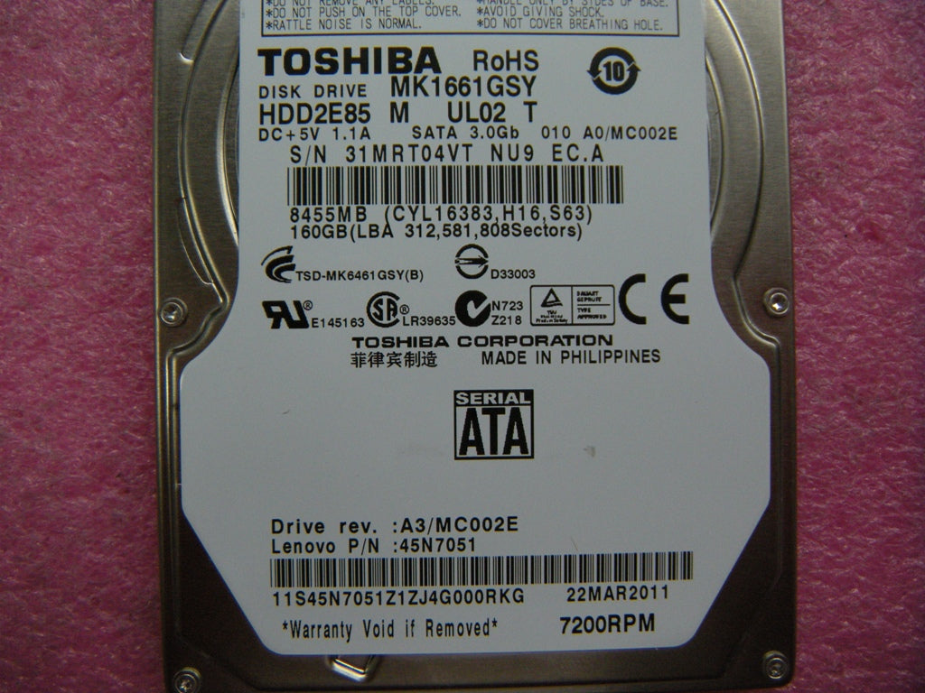 Lenovo Lenovo Part @ - 45N7317