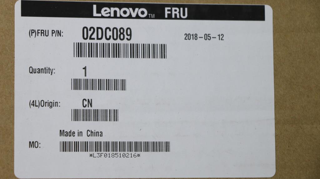 Lenovo 02DC089 Wv3 Fru B Bezel Asm For Fhd Pa