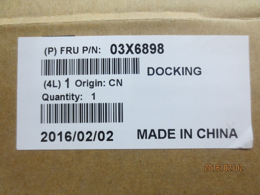Lenovo Docking - 03X6898