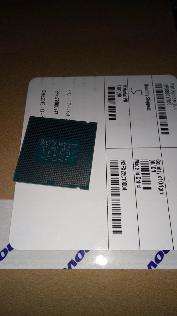 Lenovo Pu Processors - 1101090