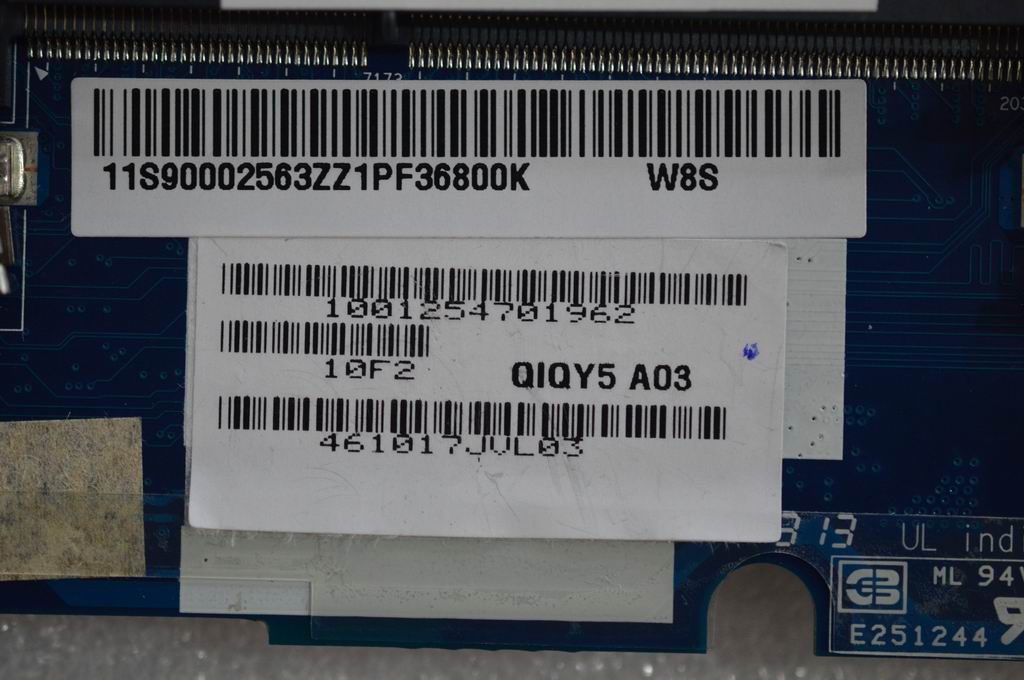 Lenovo Mainboard Qiqy5 W8S 2G 35W N14 - 90002563