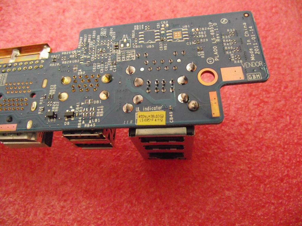 Lenovo 11013456 Rear Io Board B520 Usb 2.0 W/O