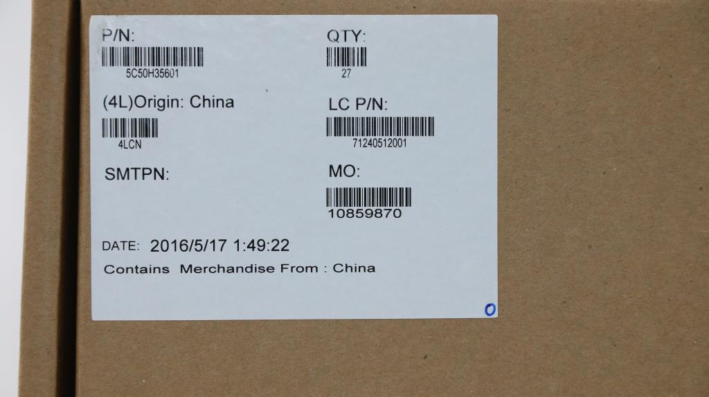 Lenovo Ci Cards Misc Internal - 5C50H35601
