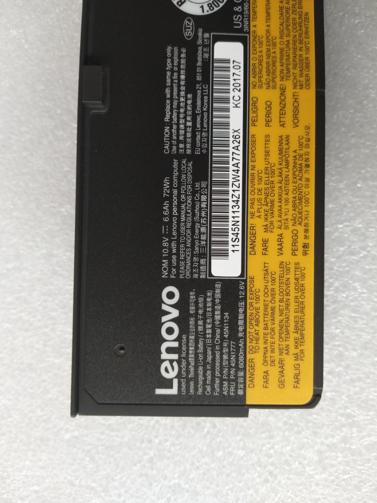 Lenovo 45N1737 Laptop Battery