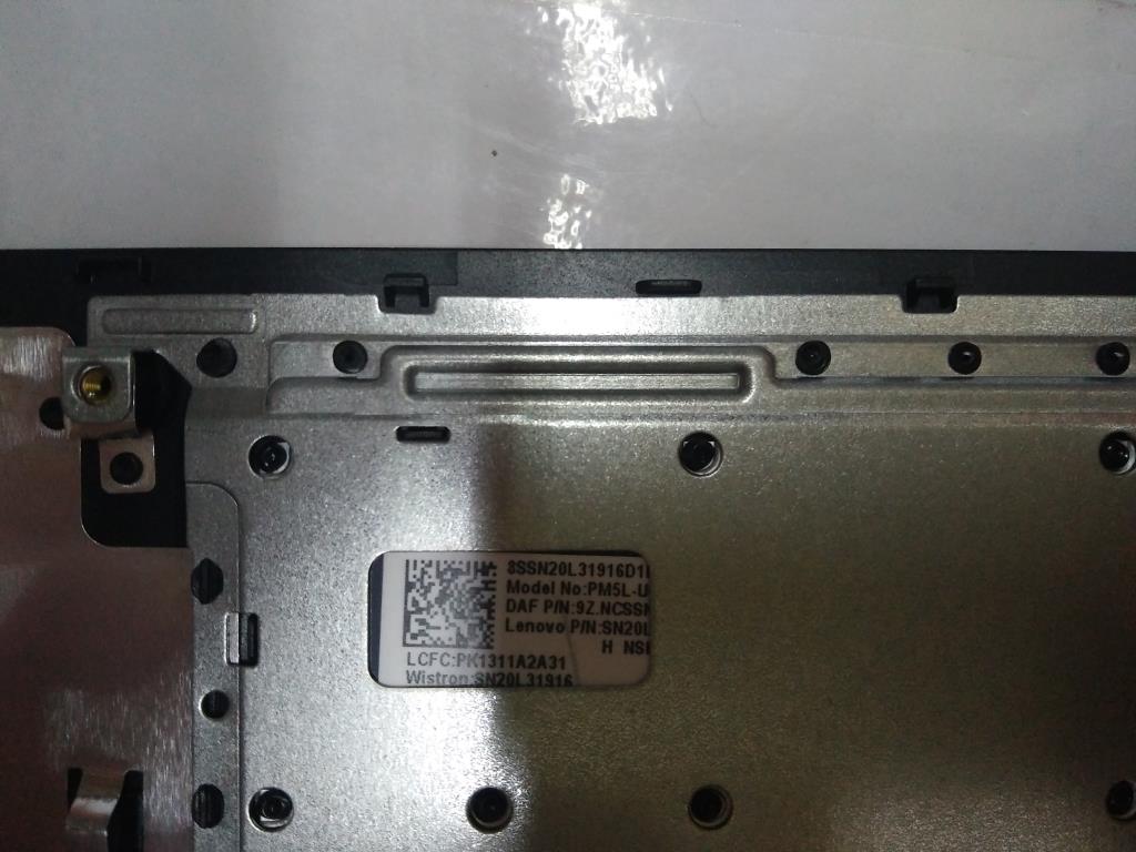 Lenovo Logic Upper Assembly 15T Blck - 5CB0M29095