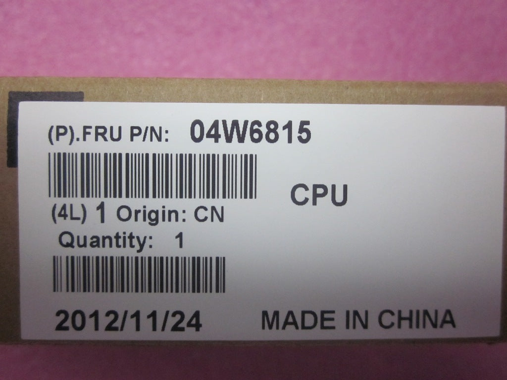 Lenovo Pu Processors - 04W6815