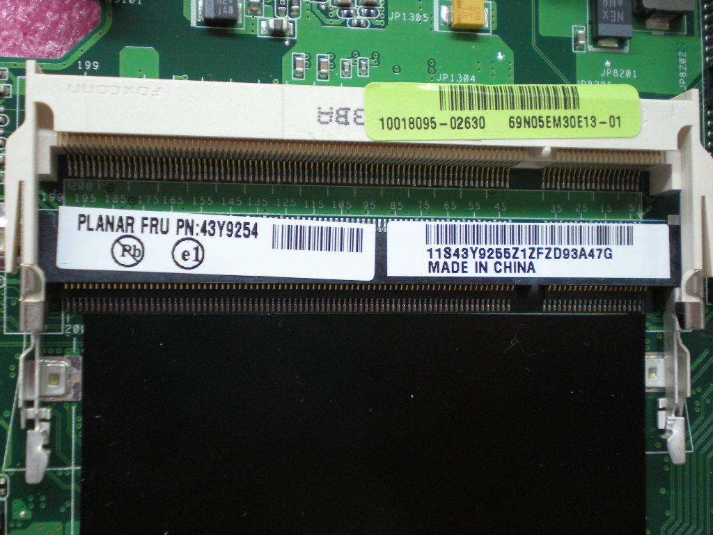 Lenovo Cdpop Gm45 Int Ddr2 - 43Y9254
