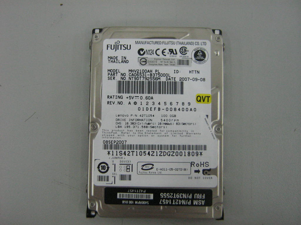 Lenovo Driveh T2 B100R F - 39T2555