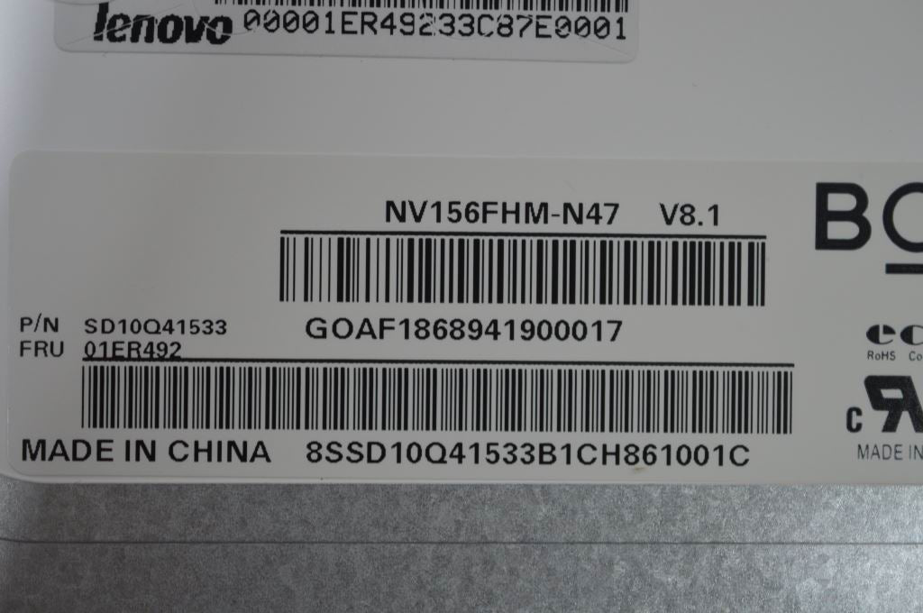 Lenovo Boe 156 Fhd Ips Ag - 01ER492