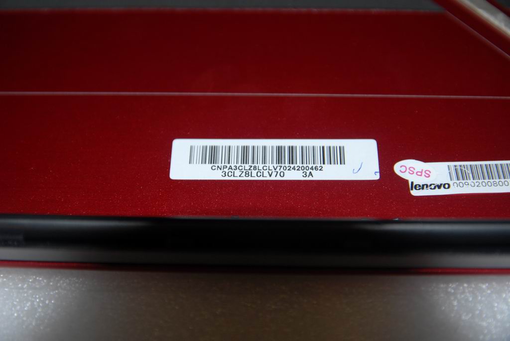 Lenovo Lcd Cover Lz8 Red - 90200800
