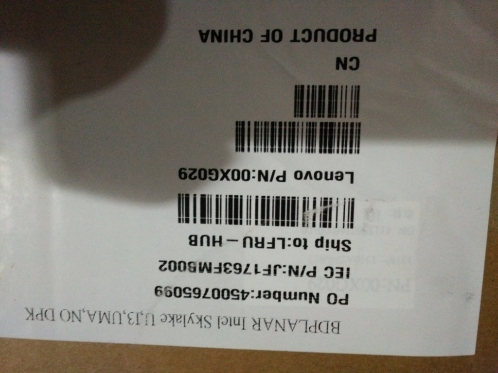 Lenovo Pl System Boards - 00XG029