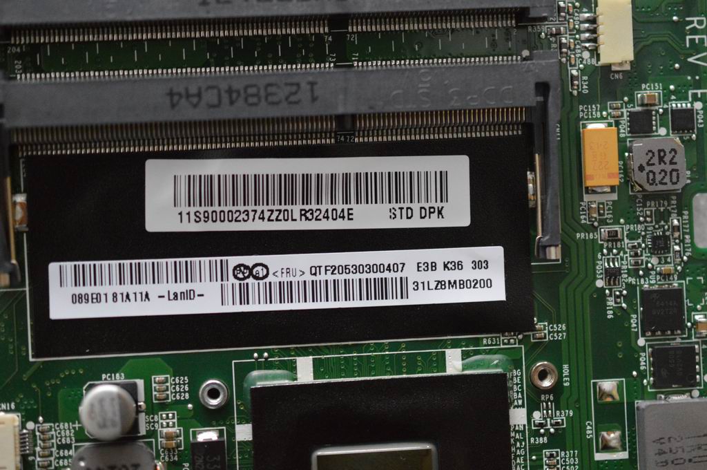 Lenovo Mainboard Lz8 W8 Dis I7-3537U - 90002374