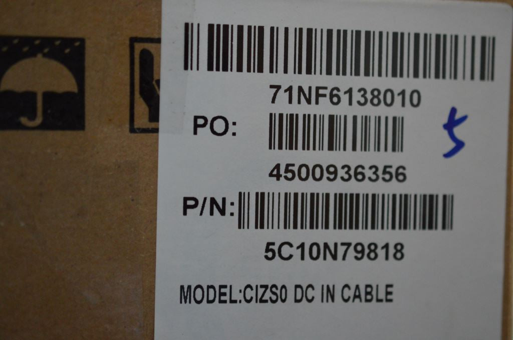 Lenovo 5C10N79818 Dc-In Cable C 80Xc