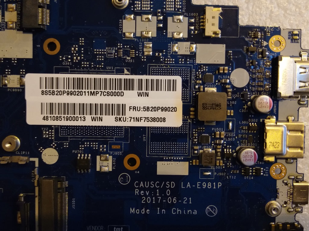 Lenovo Mb Uma A6-9220 Nbl Win - 5B20P99020
