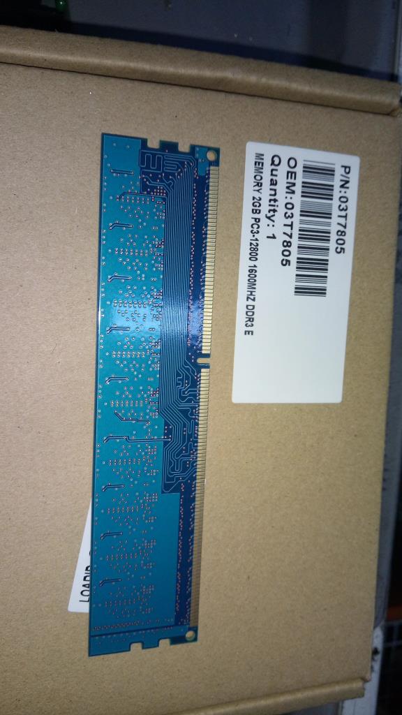 Lenovo 03T7805 Memory 2Gb Pc3-12800 Ecc-Udimm