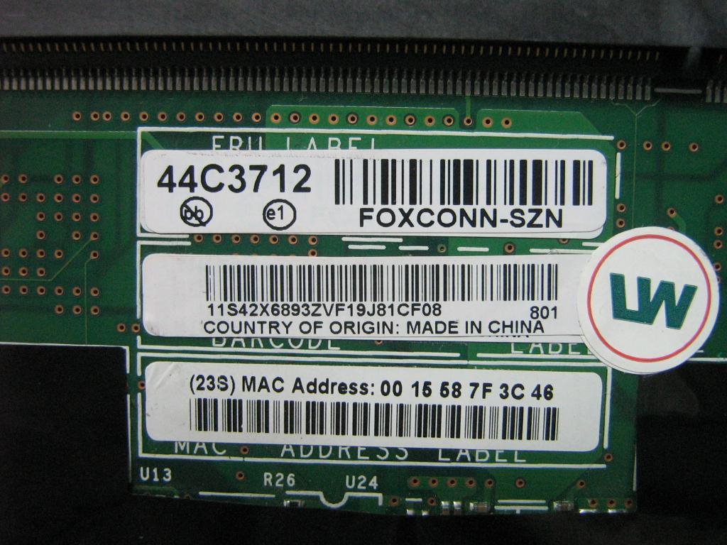 Lenovo Replacement Part - 44C3712