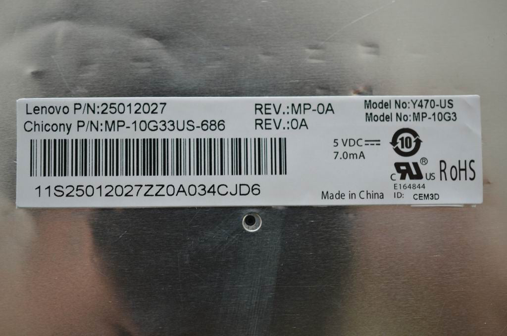 Lenovo Kb 84Key Ccy T2Ty Us Org - 25012027