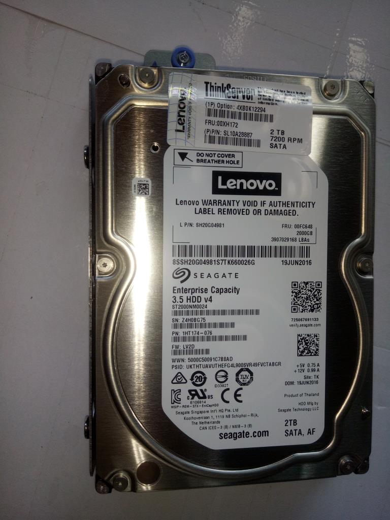 Lenovo 00XH172 Hd Hard Drives