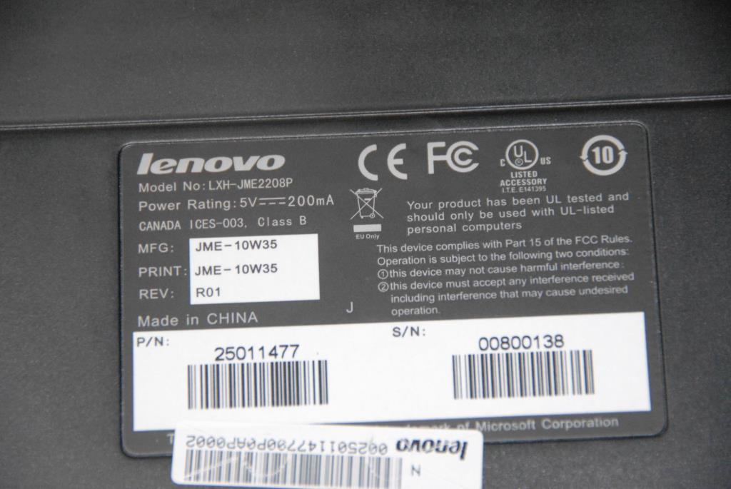 Lenovo Replacement Part - 25011477
