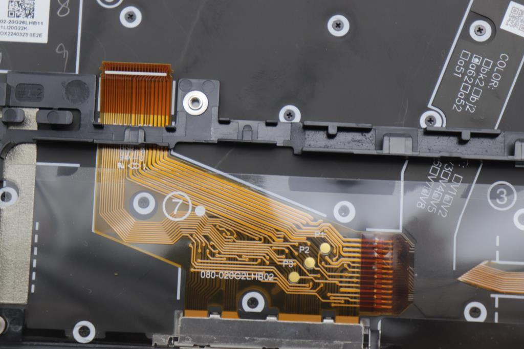 Lenovo Mech_Asm Bl Kb Gy Fpr Ww Tur C - 5M11H62504