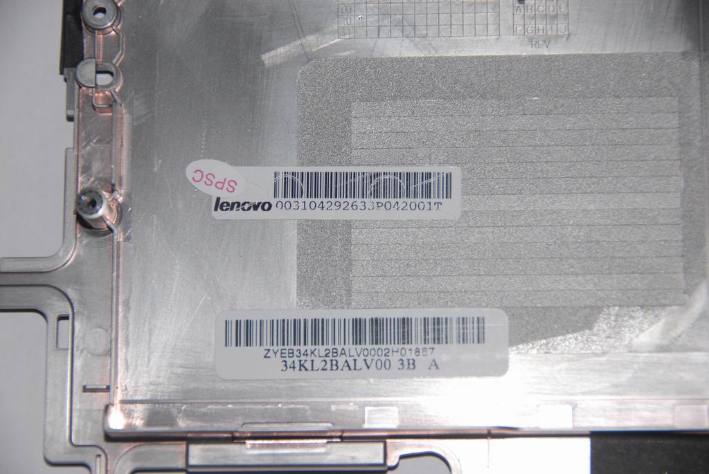 Lenovo 31042926 Case Kl2 Base Assembly Sp