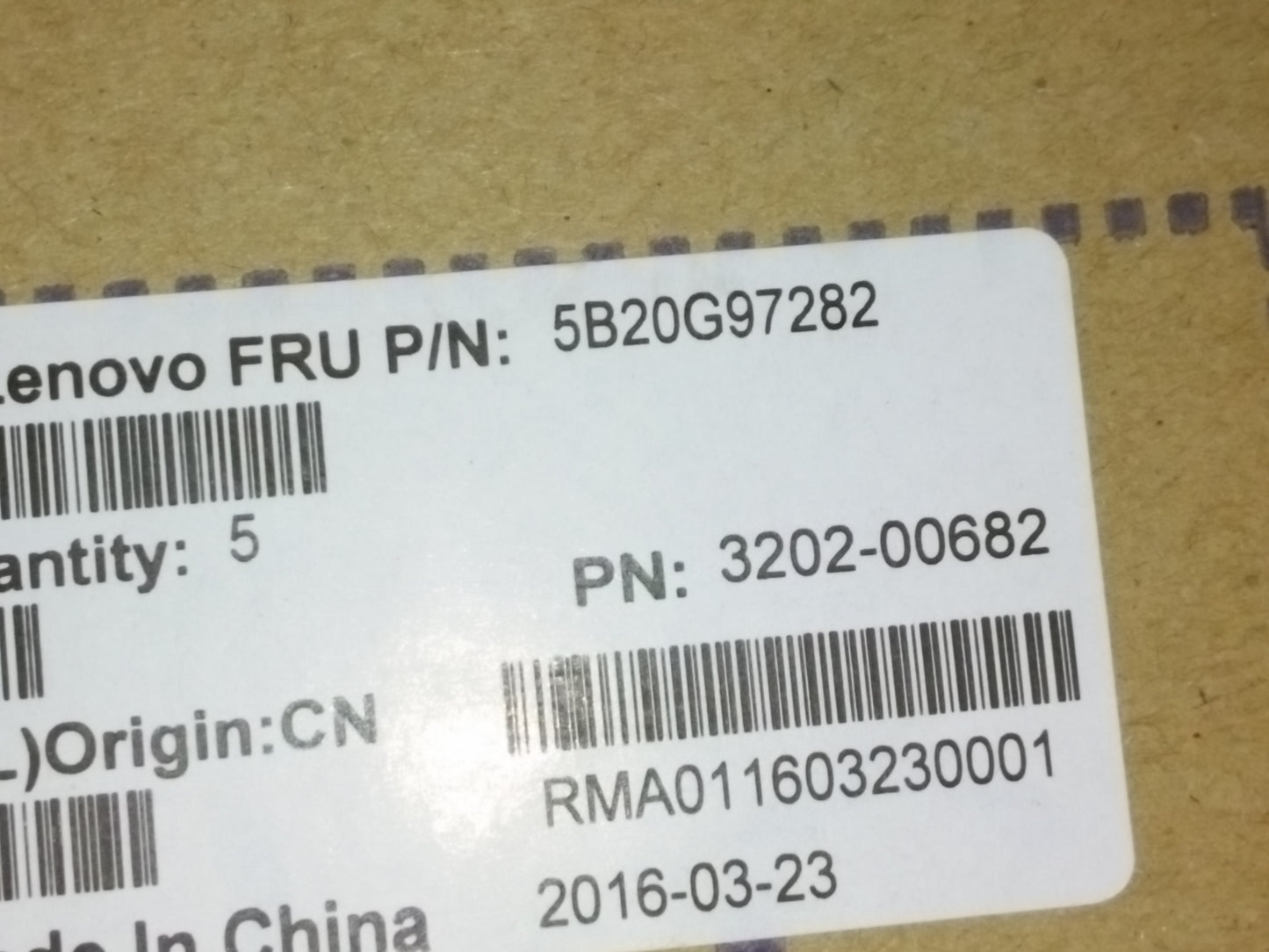 Lenovo Mb - 5B20G97282