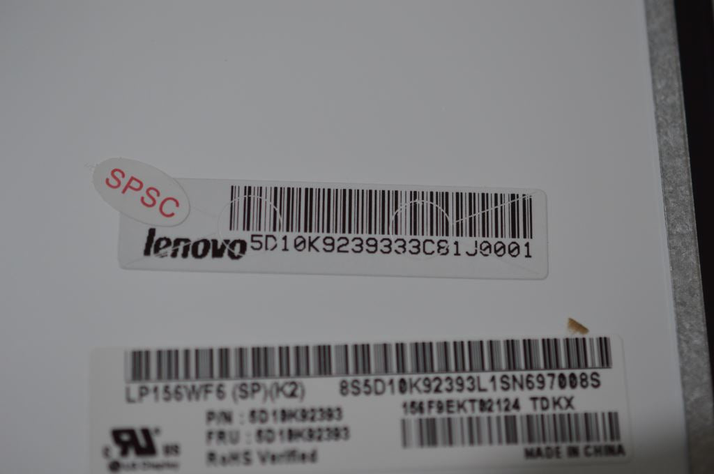 Lenovo 5D10K92393 Lp Lcd Panels