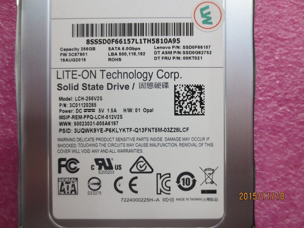 Lenovo 00KT021 Sd Solid State Drives