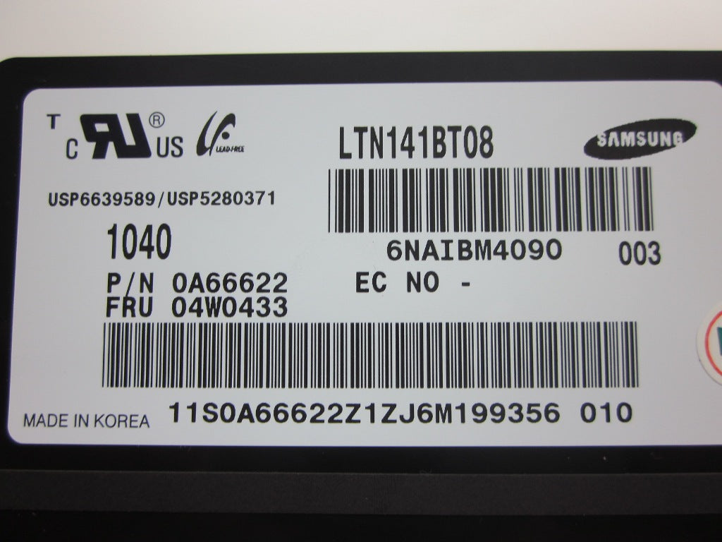 Lenovo Lcd14.1 - 04W0433