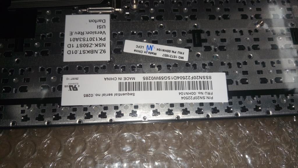 Lenovo Ki Keyboards Internal - 00HN104
