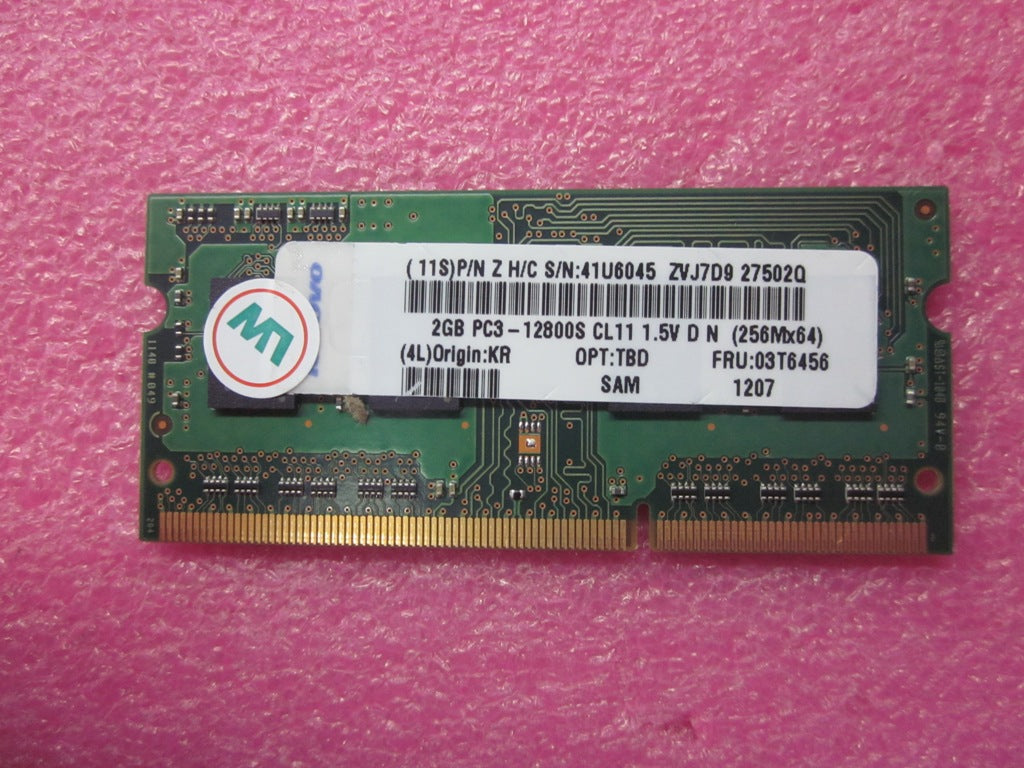 Lenovo 03T6456 Memory