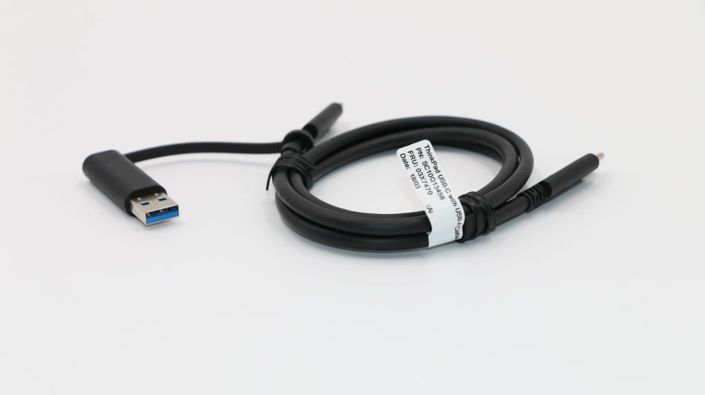 Lenovo (03X7470) USB-C Cable with Dongle