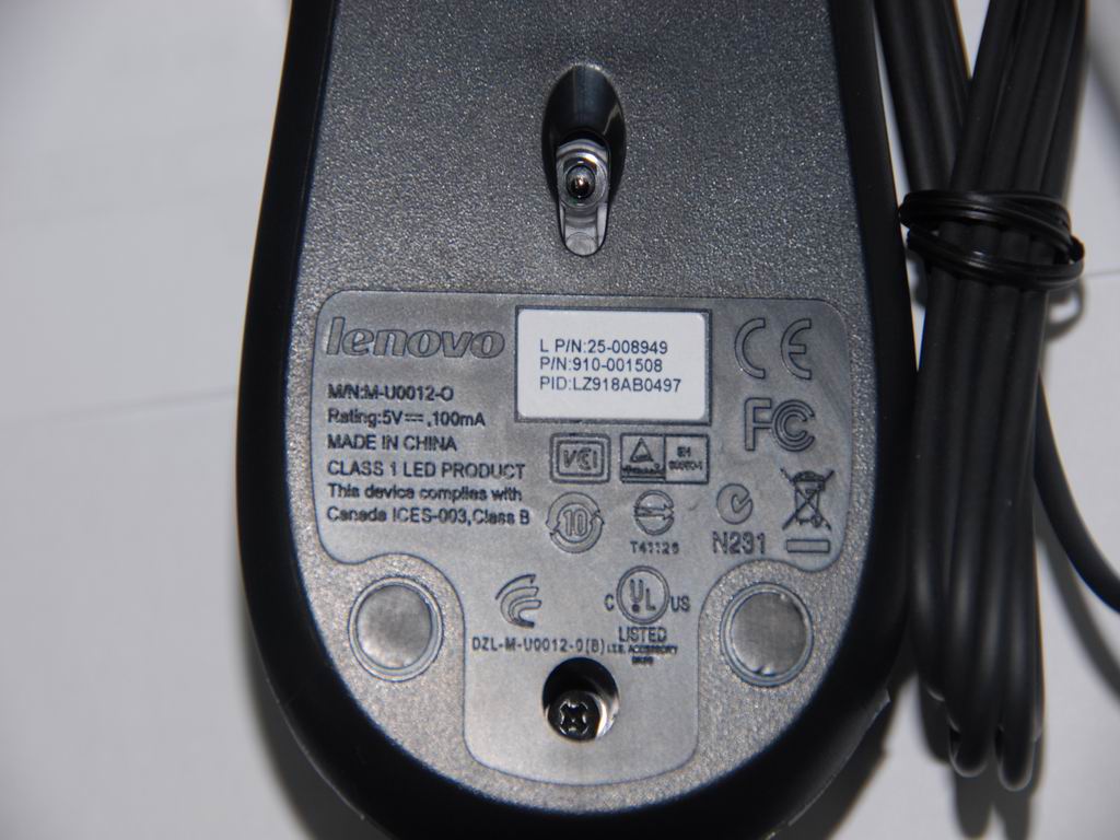 Lenovo Mice Logitech Lxh Mu0013O Usb - 25008949