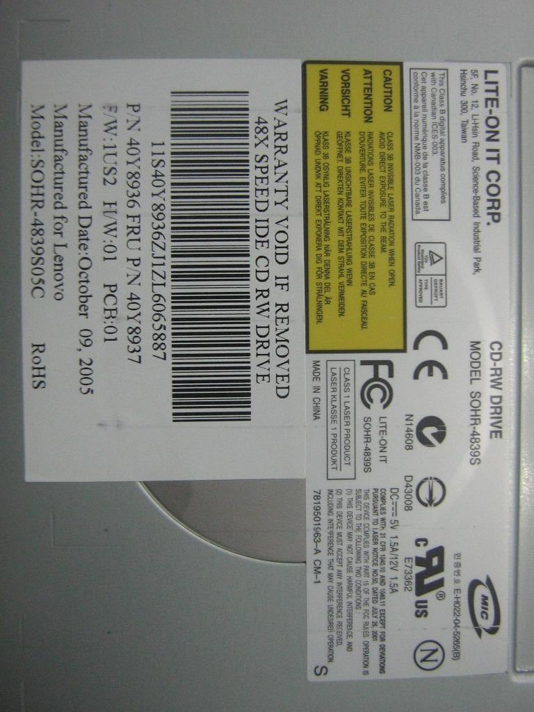 Lenovo 40Y8937 - Part