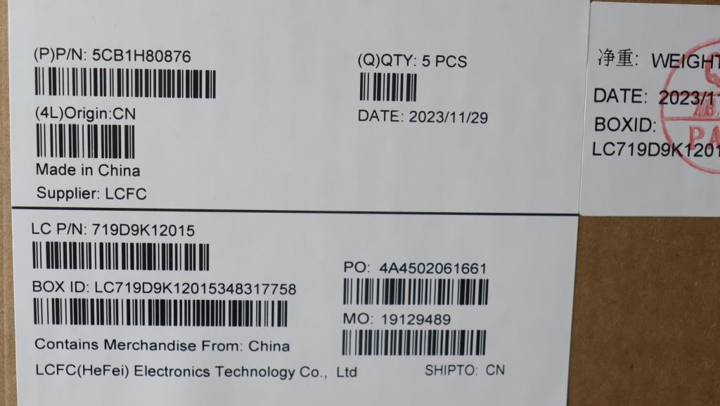 Lenovo Cover Upper Case Assembly Cze/ - 5CB1H80876