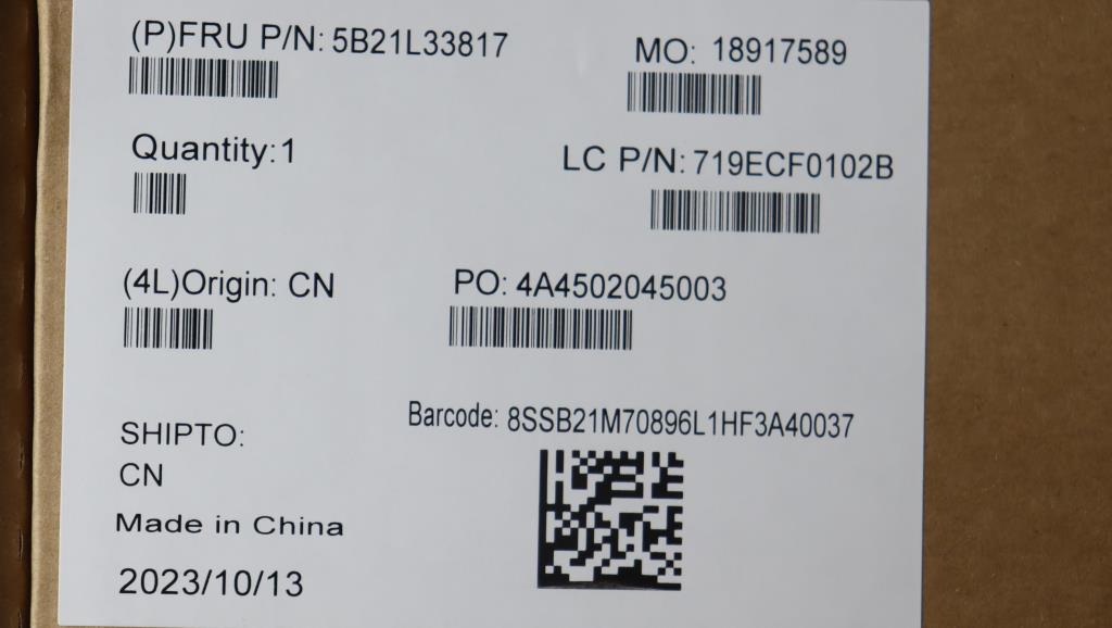 Lenovo Bdplanar I5-1345U32Gnokyayabyd - 5B21L33817
