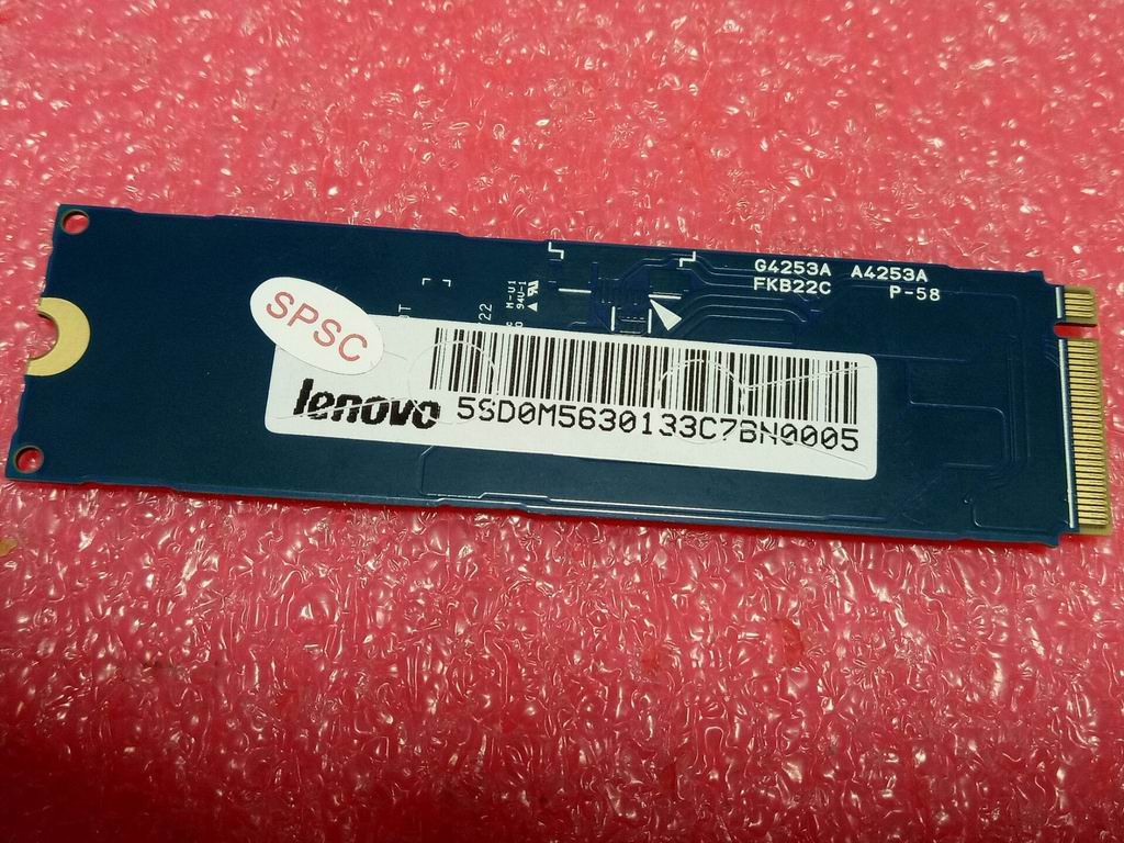 Lenovo Tsb Xg4 128G M.2 2280 Pcie Ssd - 5SD0M56301