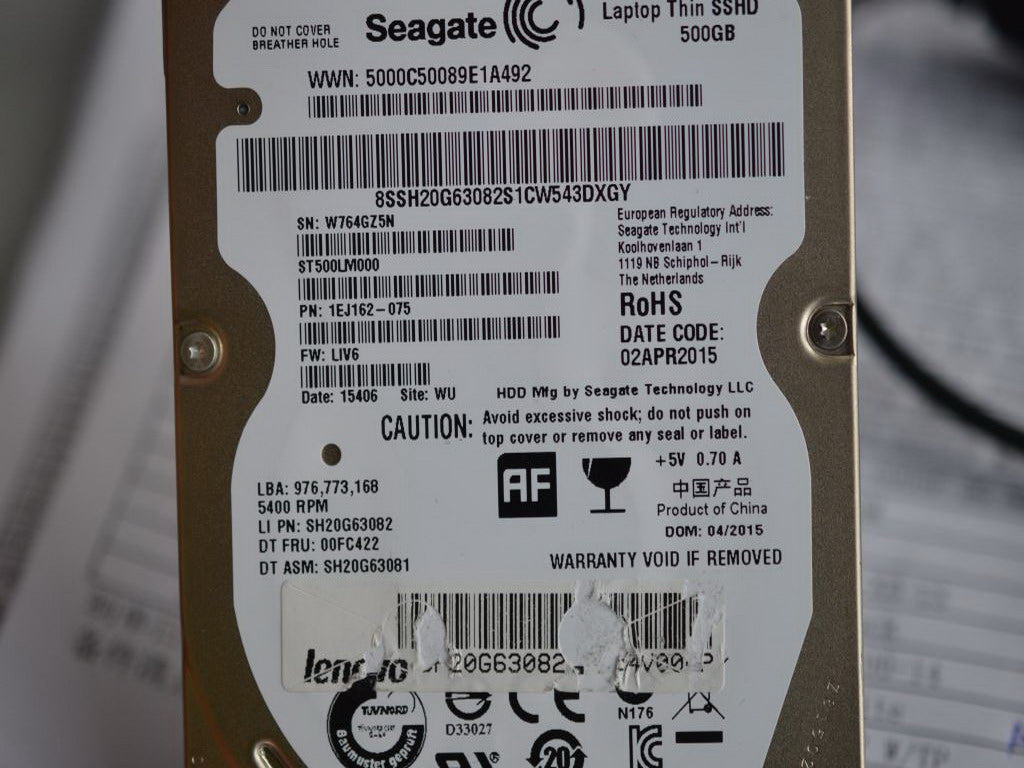 Lenovo 00FC422 Solid State Drives