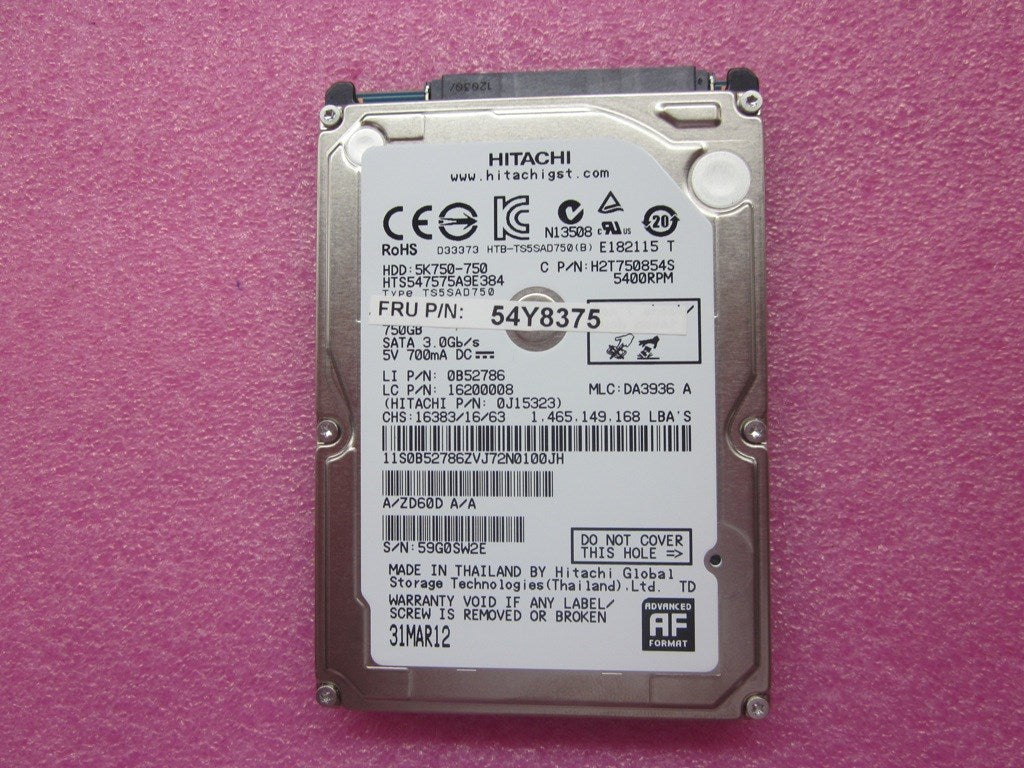 Lenovo 54Y8375 Lenovo Part 54Y8375