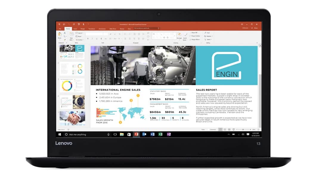 Lenovo ThinkPad 13 Ultrabook 13.3 Inch IPS FHD Screen Laptop -  20GJZ22SUS