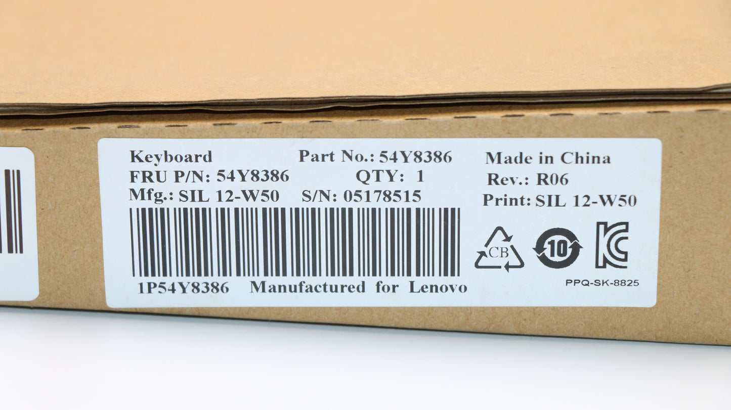 Lenovo Kb Keyboards External - 54Y8386