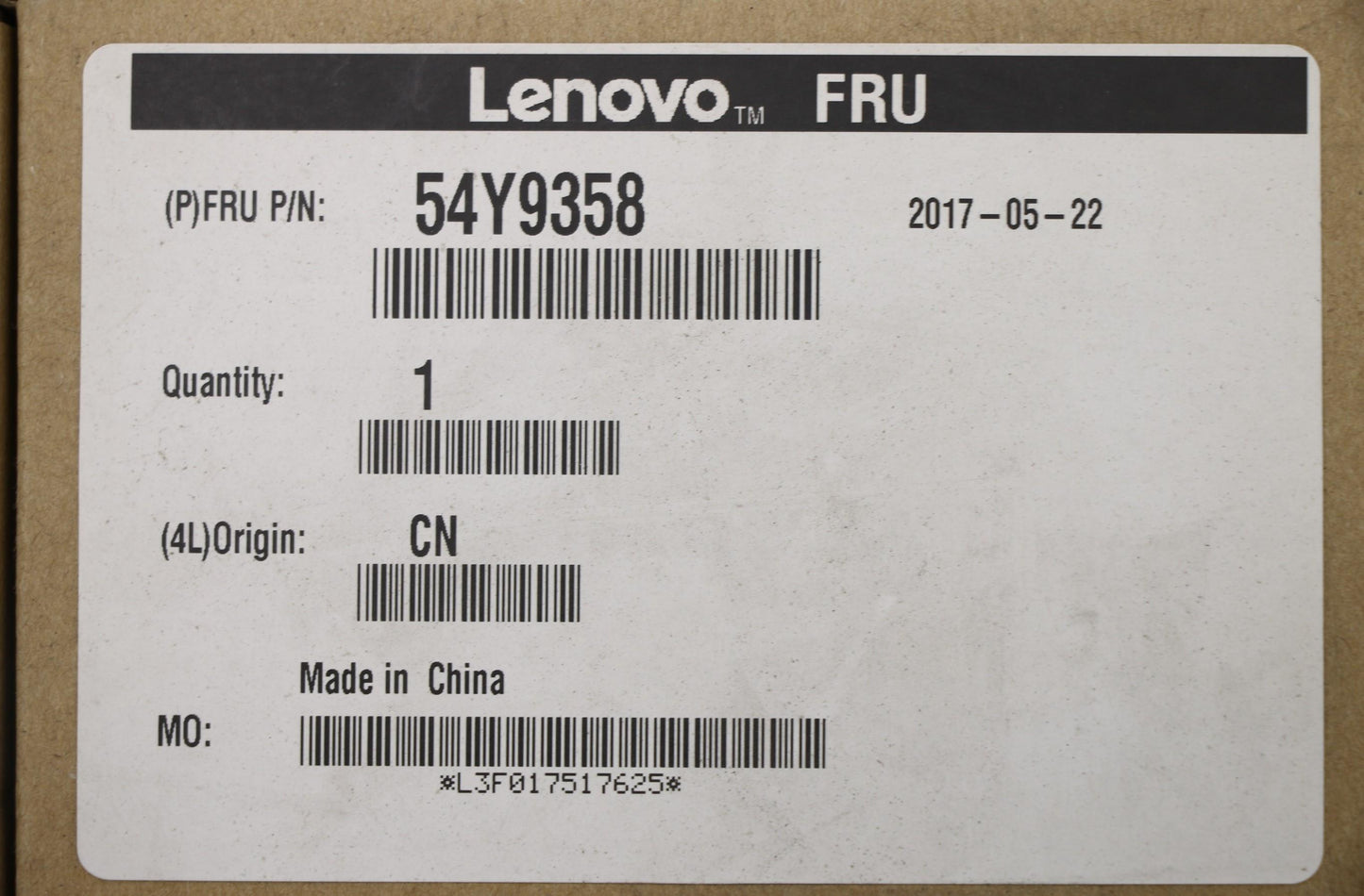 Lenovo Cc Cables External - 54Y9358