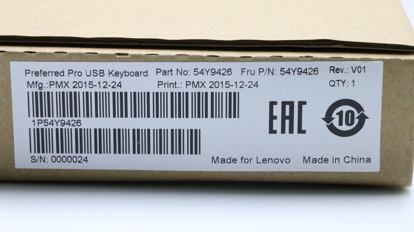 Lenovo Keyboard - 54Y9426