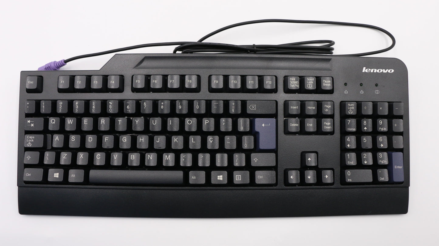 Lenovo Keyboard Netvista,Ps/2,Br Pt - 54Y9452
