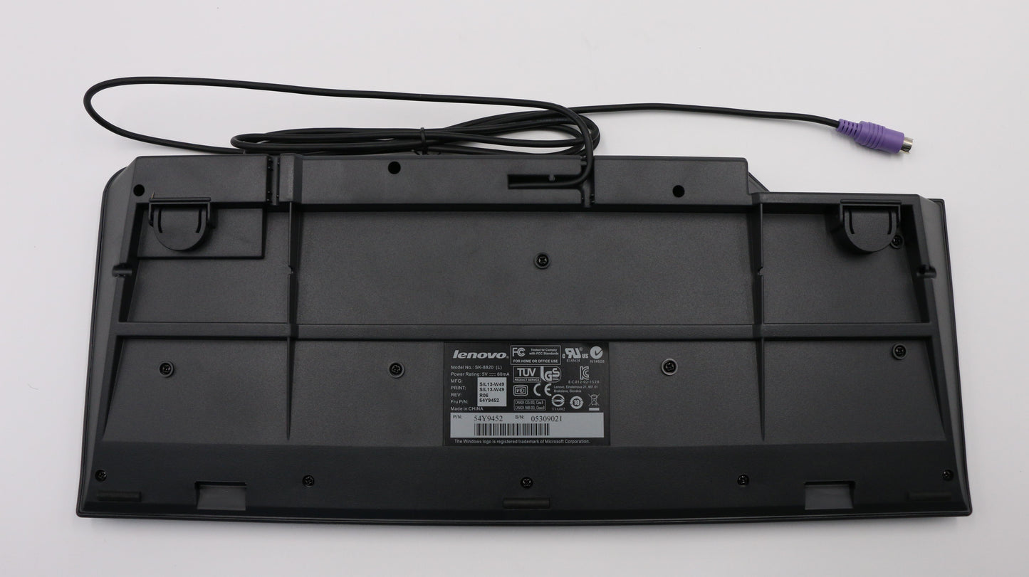 Lenovo Keyboard Netvista,Ps/2,Br Pt - 54Y9452