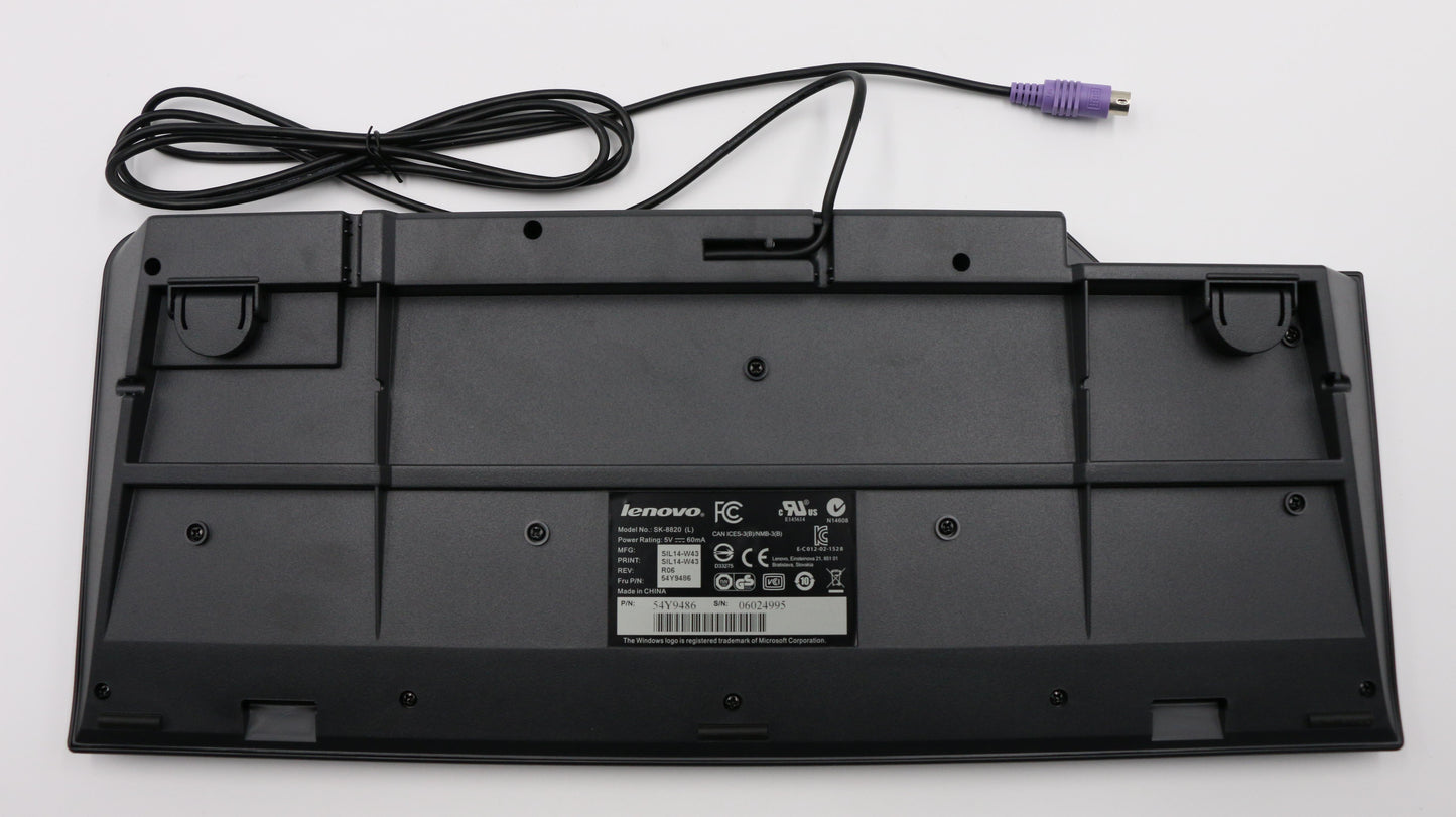 Lenovo Keyboard Netvista Keyboard (Ps - 54Y9486