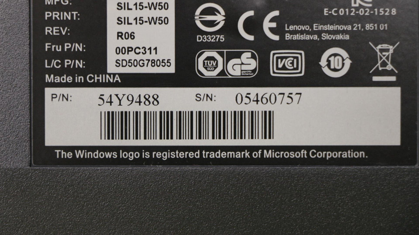 Lenovo Keyboard Netvista,Ps/2,In - 54Y9488